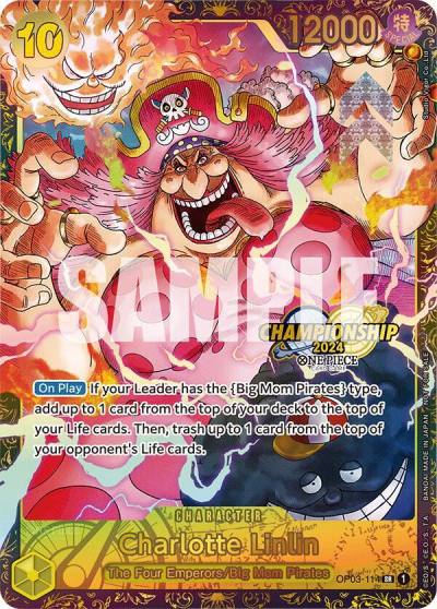 Charlotte Linlin (Championship 2024) OP03-114 One Piece Promotion Cards Card