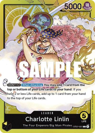 Charlotte Linlin ST07-001 Starter Deck 7: Big Mom Pirates Card