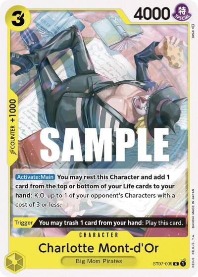 Charlotte Mont-d'Or ST07-009 Starter Deck 7: Big Mom Pirates Card