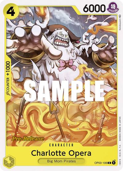 Charlotte Opera OP03-106 Pillars of Strength Pre-Release Cards Card