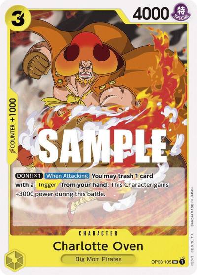 Charlotte Oven OP03-105 Pillars of Strength Card