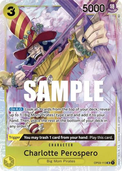 Charlotte Perospero OP03-113 Pillars of Strength Card
