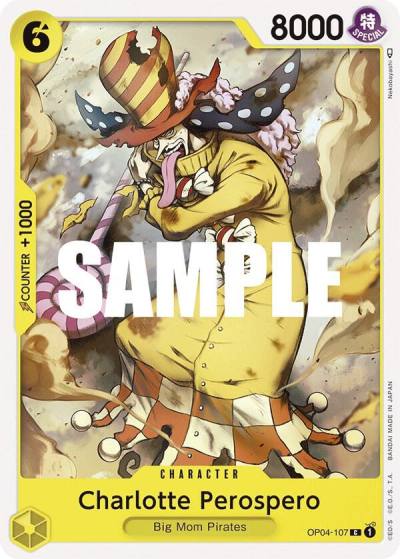 Charlotte Perospero OP04-107 Kingdoms of Intrigue Card