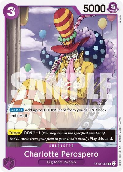 Charlotte Perospero OP08-068 Two Legends Card