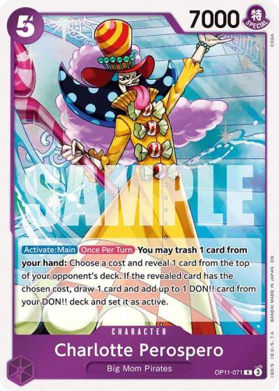Charlotte Perospero OP11-071 A Fist of Divine Speed Card