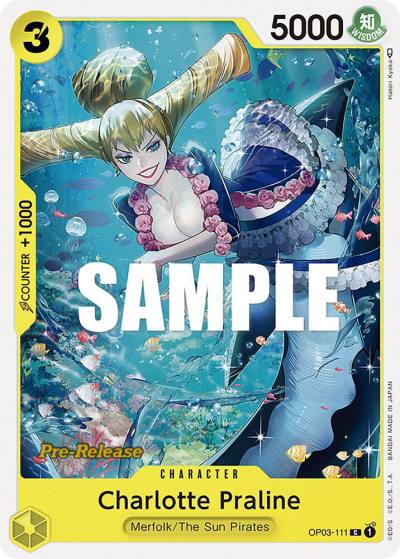 Charlotte Praline OP03-111 Pillars of Strength Pre-Release Cards Card