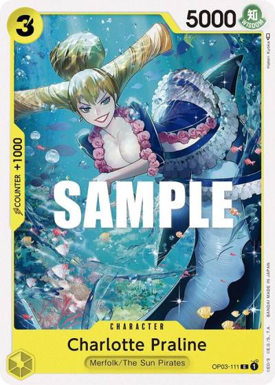 Charlotte Praline OP03-111 Pillars of Strength Card