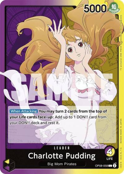 Charlotte Pudding (058) OP08-058 Two Legends Card