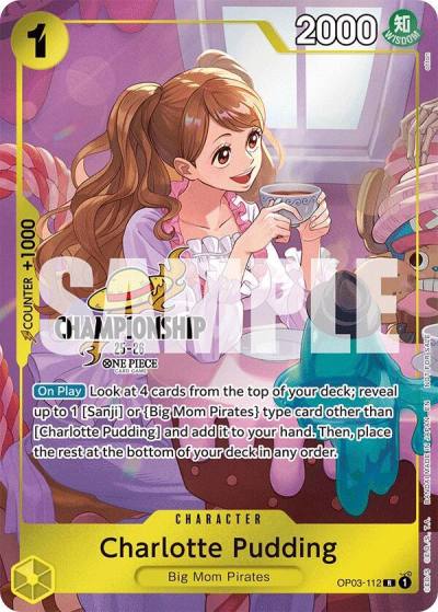 Charlotte Pudding (112) (CS 25-26 Celebration Pack) OP03-112 One Piece Promotion Cards Card