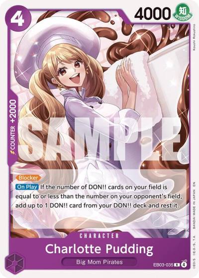 Charlotte Pudding EB03-035 Starter Deck 34: PURPLE Charlotte Katakuri Card