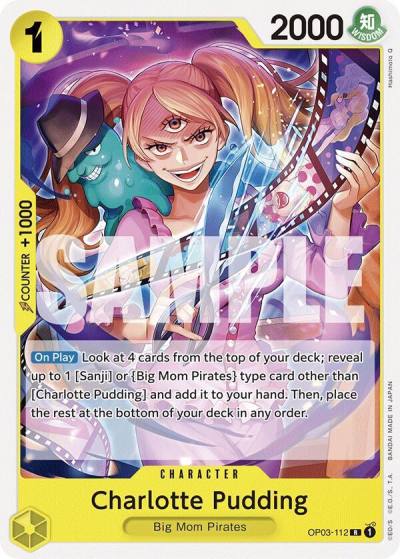 Charlotte Pudding (OP03-112) OP03-112 Starter Deck 20: YELLOW Charlotte Katakuri Card