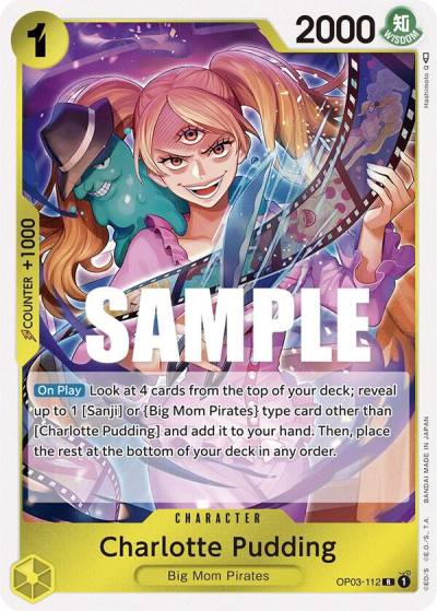 Charlotte Pudding OP03-112 Pillars of Strength Card