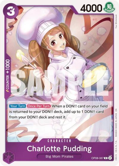 Charlotte Pudding - OP08-067 (Reprint) OP08-067 Premium Booster -The Best- Vol. 2 Card