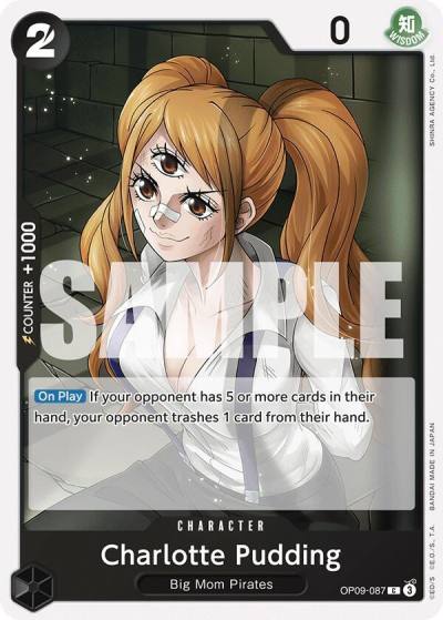 Charlotte Pudding OP09-087 Emperors in the New World Card