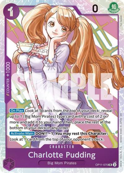Charlotte Pudding OP11-070 A Fist of Divine Speed Card