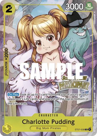 Charlotte Pudding (Offline Regional 2023) [Participant] ST07-008 One Piece Promotion Cards Card