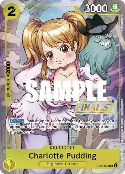 Charlotte Pudding (Online Regional 2023) [Finalist] ST07-008 One Piece Promotion Cards Card