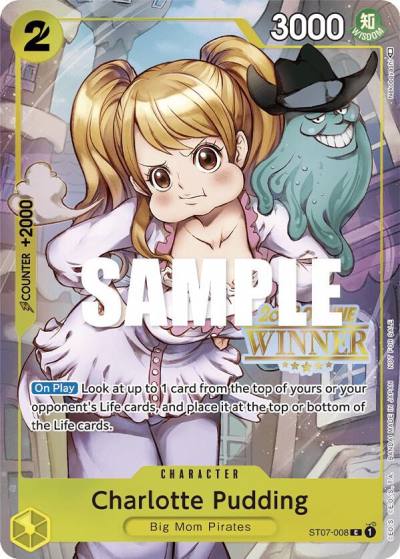 Charlotte Pudding (Online Regional 2023) [Winner] ST07-008 One Piece Promotion Cards Card