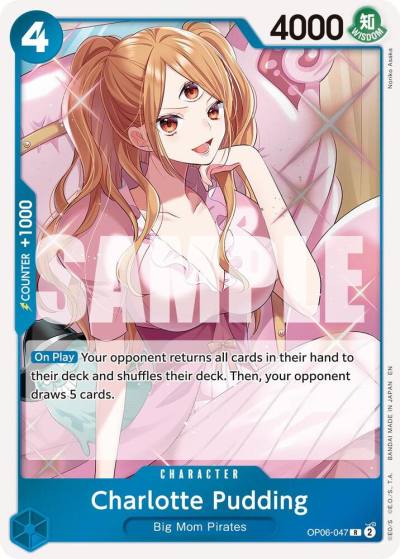 Charlotte Pudding (Reprint) OP06-047 Premium Booster -The Best- Vol. 2 Card