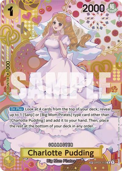 Charlotte Pudding (SP) OP03-112 Two Legends Card