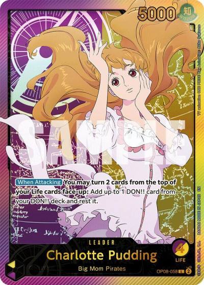 Charlotte Pudding (SP) OP08-058 Extra Booster: Anime 25th Collection Card