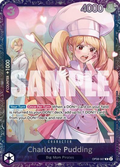 Charlotte Pudding (Treasure Cup 2025) OP08-067 One Piece Promotion Cards Card