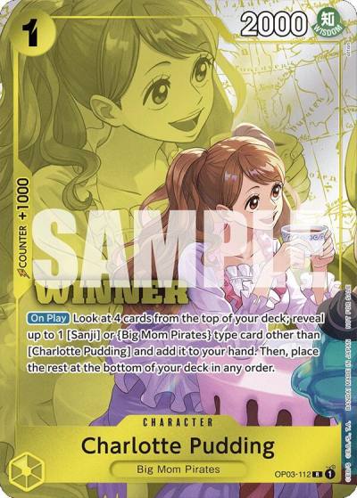 Charlotte Pudding (Winner Pack 2024 Oct.-Dec.) OP03-112 One Piece Promotion Cards Card