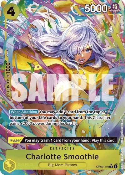 Charlotte Smoothie (Alternate Art) OP03-110 Premium Booster -The Best- Card