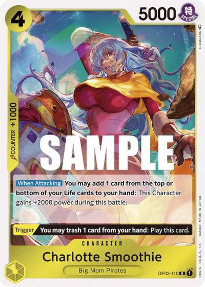 Charlotte Smoothie OP03-110 Pillars of Strength Card