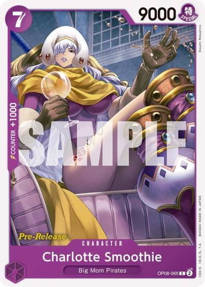 Charlotte Smoothie OP08-065 Two Legends Pre-Release Cards Card