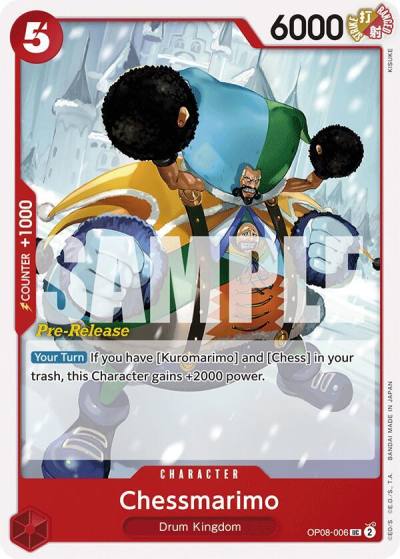Chessmarimo OP08-006 Two Legends Pre-Release Cards Card