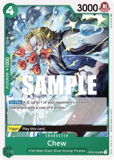 Chew OP03-029 Pillars of Strength Card