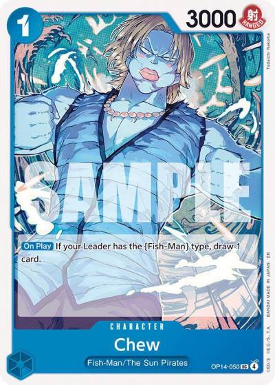 Chew OP14-050 The Azure Sea's Seven Card