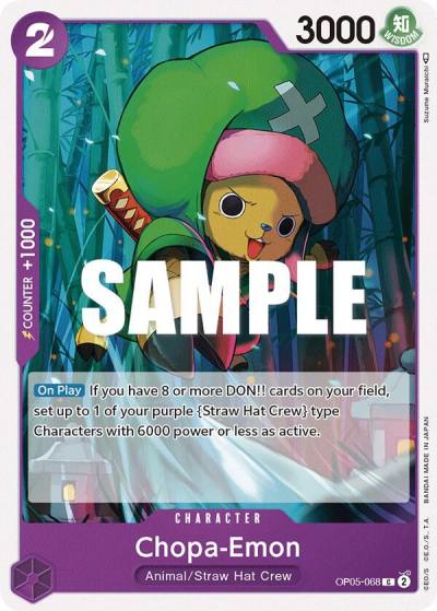 Chopa-Emon OP05-068 Awakening of the New Era Card