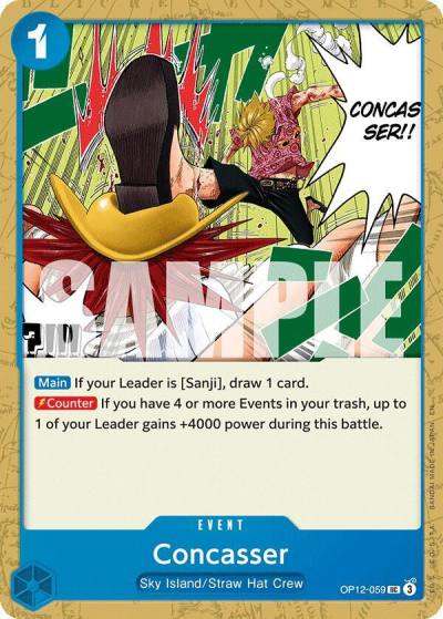Concasser OP12-059 Legacy of the Master Card