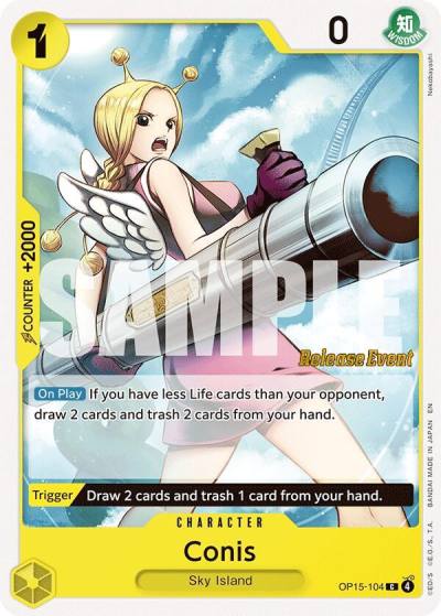 Conis OP15-104 Adventure on Kami's Island Release Event Cards Card