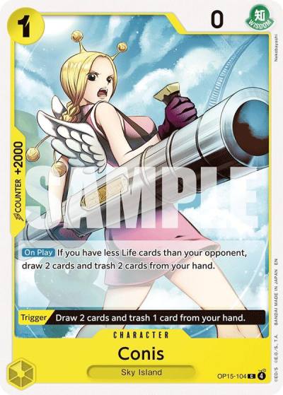 Conis OP15-104 Adventure on Kami's Island Card