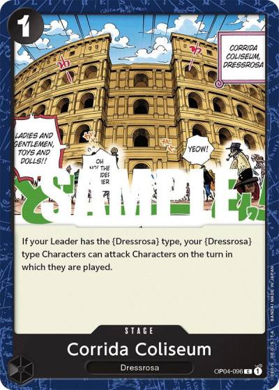 Corrida Coliseum OP04-096 Kingdoms of Intrigue Card