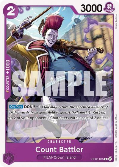 Count Battler OP06-075 Wings of the Captain Card
