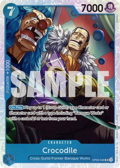 Crocodile (046) OP09-046 Emperors in the New World Card