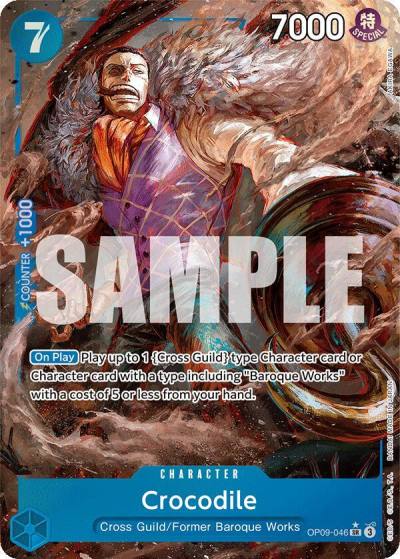 Crocodile (046) (Parallel) OP09-046 Emperors in the New World Card