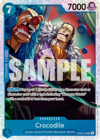 Crocodile - OP09-046 (Reprint) OP09-046 Premium Booster -The Best- Vol. 2 Card