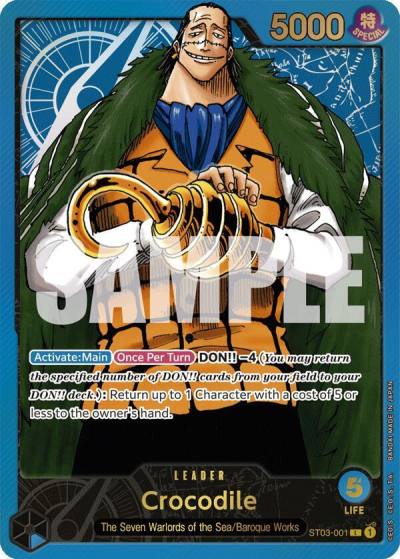 Crocodile (Premium Card Collection -Leader Collection-) ST03-001 One Piece Promotion Cards Card