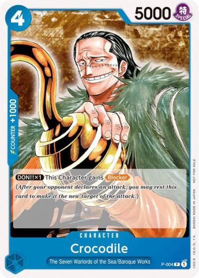 Crocodile (Promotion Pack 2022) P-004 One Piece Promotion Cards Card