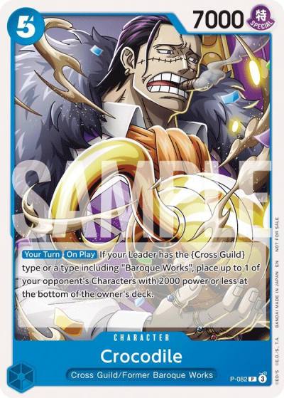 Crocodile (Store 2-on-2 Battle 2025) P-082 One Piece Promotion Cards Card