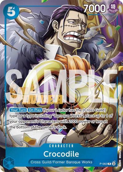 Crocodile (Store 2-on-2 Battle 2025 Winner) P-082 One Piece Promotion Cards Card
