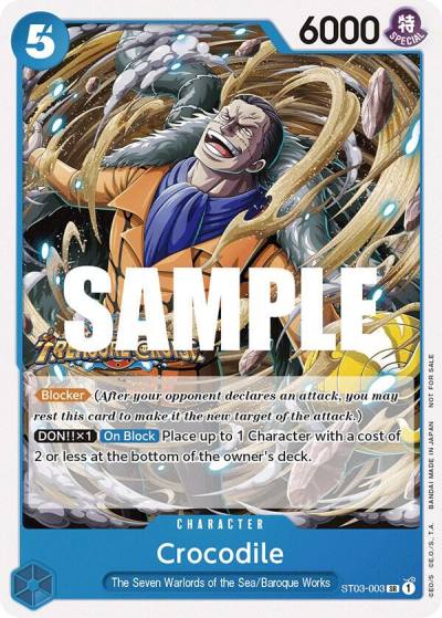 Crocodile (Tournament Pack Vol. 5) ST03-003 One Piece Promotion Cards Card