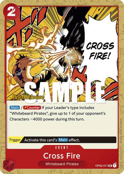 Cross Fire OP03-017 Pillars of Strength Pre-Release Cards Card