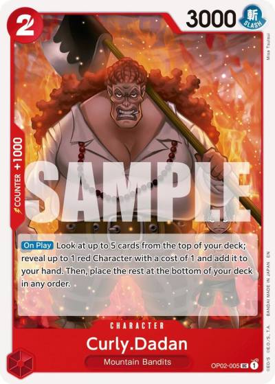 Curly.Dadan (Reprint) OP02-005 Premium Booster -The Best- Vol. 2 Card