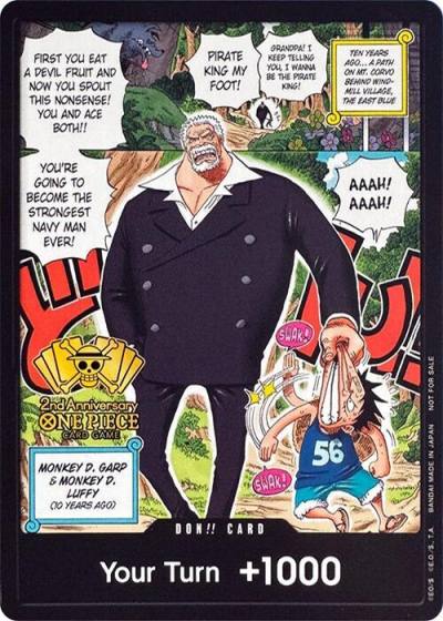 DON!! Card (2nd Anniversary Tournament) One Piece Promotion Cards Card